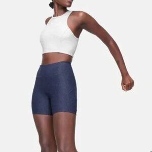 OV Outdoor Voices Warmup Bike Shorts - Navy